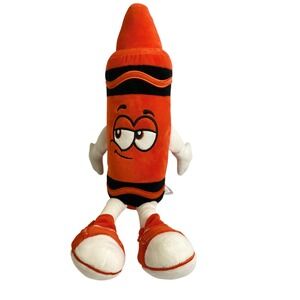 Crayola Radical Red Crayon Plush Toy Stuffed Animal Kids